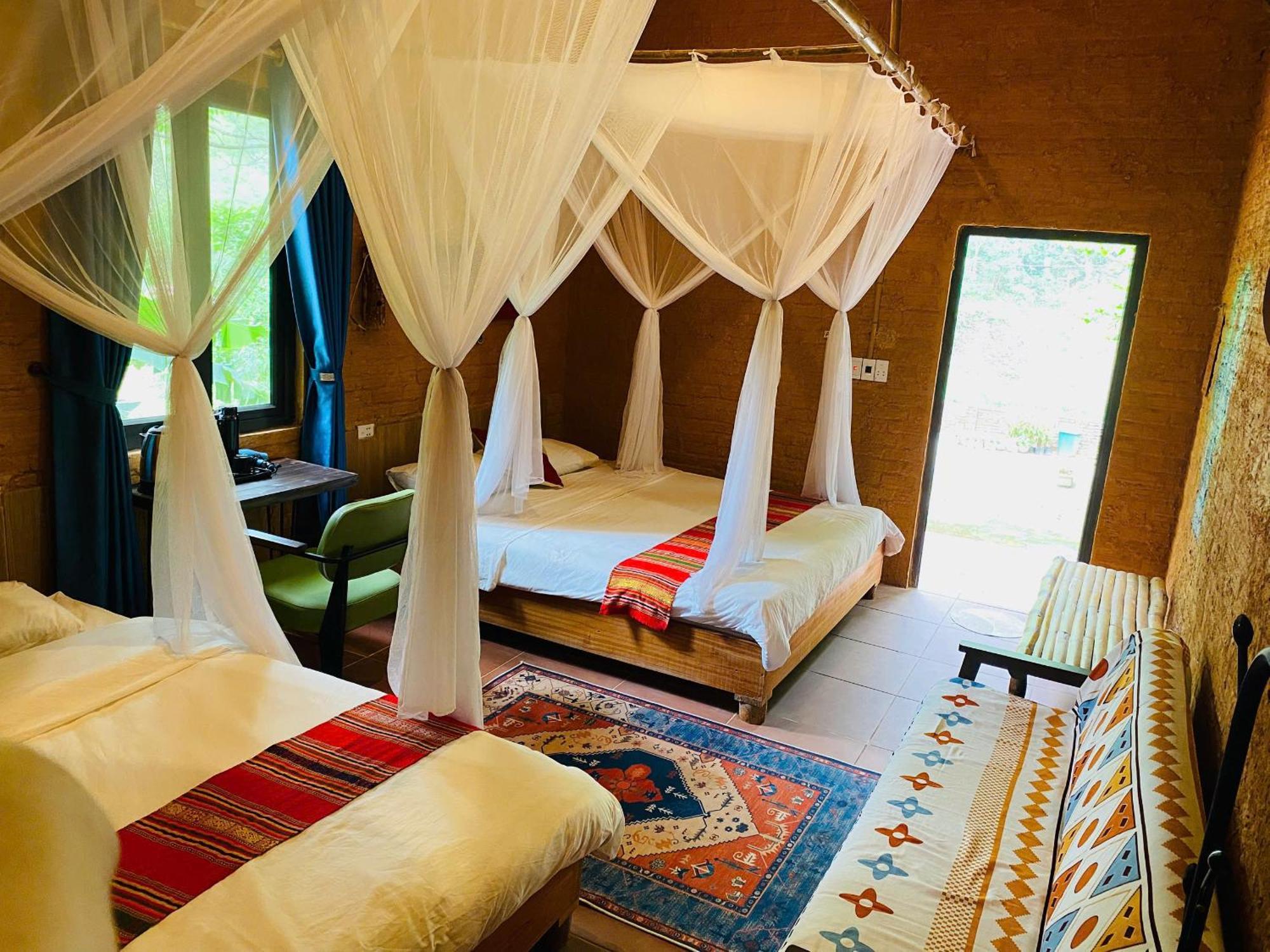 Pu Luong Homestay & Tours Huong Ba Thuoc Luaran gambar